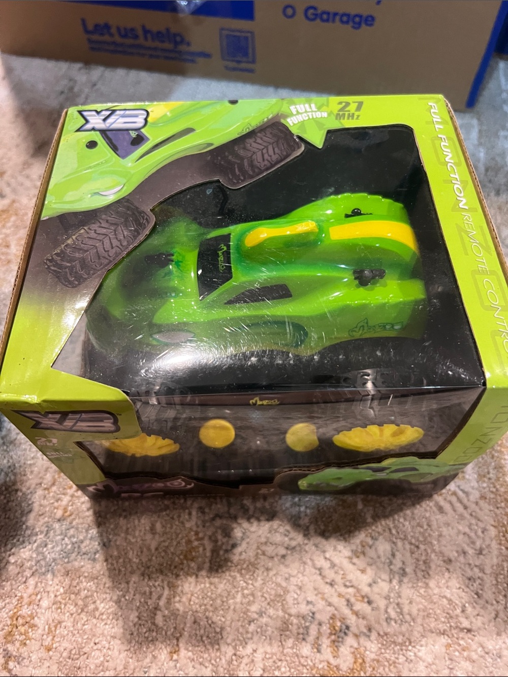 Monzoo Remote Control Car 27 MHz - Neon Green & Yellow z26